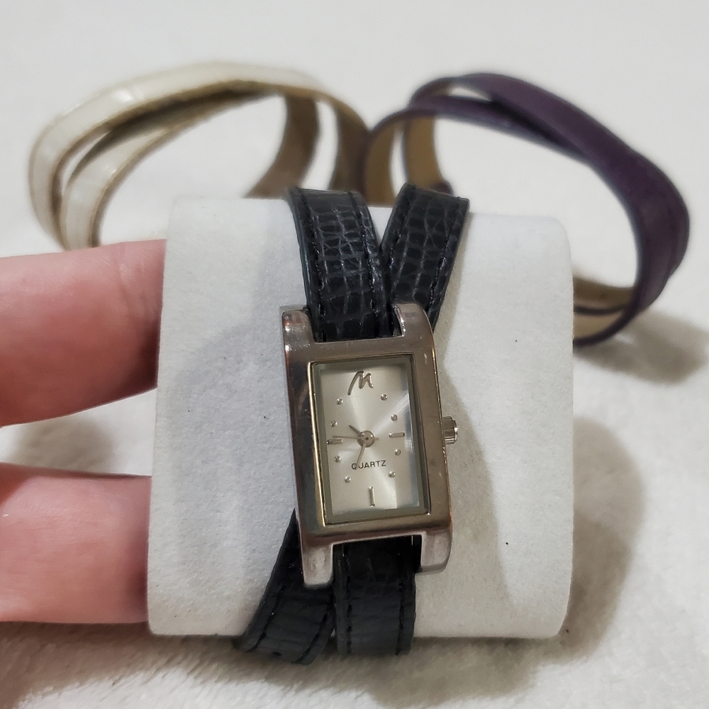 Marionnaud Women's Rectangular Shape Double Strap… - image 2